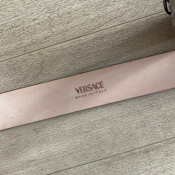 Versace Python Medusa Belt - Picture 4 of 7